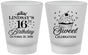 Custom 16th Birthday Frosted Shot Glasses - Cupcake | 300000