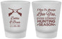 Custom Wedding Frosted Shot Glasses - Hunting | 308