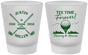 Custom Memorial Frosted Shot Glasses - Fairway To Heavens | 310007