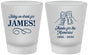 Custom Memorial Frosted Shot Glasses - Thanks For The Memories | 310011