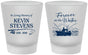 Custom Memorial Frosted Shot Glasses - Forever On The Water | 310019