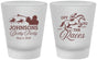 Custom Derby Day Frosted Shot Glasses - Off To The Races | 320002