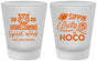Custom Homecoming Frosted Shot Glasses - Hoco Spirit Week | 330014