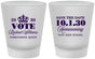 Custom Homecoming Frosted Shot Glasses - Hoco Queen Vote | 330020