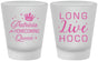 Custom Homecoming Frosted Shot Glasses - Hoco Queen Vote | 330026
