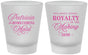 Custom Homecoming Frosted Shot Glasses - Hoco Maid Vote | 330028