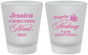 Custom Homecoming Frosted Shot Glasses - Hoco Maid Vote | 330029
