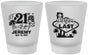 Custom 21st Birthday Frosted Shot Glasses - Legal At Last Vegas | 340003