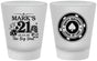 Custom 21st Birthday Frosted Shot Glasses - Legal At Last Vegas | 340004