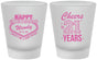 Custom 21st Birthday Frosted Shot Glasses - Vegas | 340007