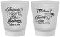 Custom 21st Birthday Frosted Shot Glasses - Finally Twenty One | 340008