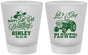 Custom 21st Birthday Frosted Shot Glasses - Lets Get Plowed | 340012