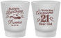 Custom 21st Birthday Frosted Shot Glasses - Cowgirl | 340013