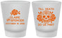 Custom Wedding Frosted Shot Glasses - Till Death Do Us Part | 380