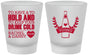 Custom Wedding Frosted Shot Glasses - To Have And To Hold | 383