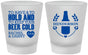 Custom Wedding Frosted Shot Glasses - To Have And To Hold | 384