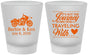 Custom Wedding Frosted Shot Glasses - Journey Traveling With | 388