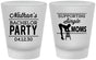Custom Bachelor Party Frosted Shot Glasses - Strip Club | 40006
