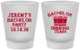 Custom Bachelor Party Frosted Shot Glasses - Drinking Team | 40020