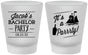 Custom Bachelor Party Frosted Shot Glasses - Boat | 40023