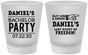 Custom Bachelor Party Frosted Shot Glasses - Last Night Of Freedom | 40029