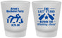 Custom Bachelor Party Frosted Shot Glasses - The Last Stand | 40035