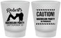 Custom Bachelor Party Frosted Shot Glasses - Strip Club | 40037