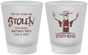 Custom Bachelor Party Frosted Shot Glasses - Stolen | 40049