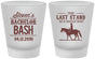 Custom Bachelor Party Frosted Shot Glasses - The Last Stand | 40050