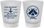 Custom Bachelor Party Frosted Shot Glasses - Anchor | 40054
