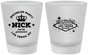 Custom Bachelor Party Frosted Shot Glasses - Last Vegas | 40059
