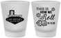 Custom Bachelor Party Frosted Shot Glasses - Last Vegas | 40061