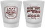 Custom Bachelor Party Frosted Shot Glasses - Hunting Season | 40063