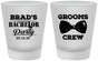Custom Bachelor Party Frosted Shot Glasses - Grooms Crew | 40070