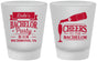 Custom Bachelor Party Frosted Shot Glasses - Cheers | 40072