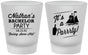 Custom Bachelor Party Frosted Shot Glasses - Boat | 40076