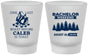 Custom Bachelor Party Frosted Shot Glasses - Camping | 40079