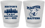 Custom Bachelor Party Frosted Shot Glasses - Fishing | 40081