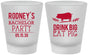 Custom Bachelor Party Frosted Shot Glasses - Bbq | 40088