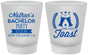 Custom Bachelor Party Frosted Shot Glasses - One Last Toast | 40095