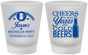 Custom Bachelor Party Frosted Shot Glasses - Cheers | 40097