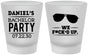 Custom Bachelor Party Frosted Shot Glasses - We Fucked Up | 40099
