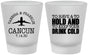 Custom Wedding Frosted Shot Glasses - To Have And To Hold | 408