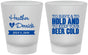 Custom Wedding Frosted Shot Glasses - To Have And To Hold | 431
