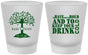 Custom Wedding Frosted Shot Glasses - To Have And To Hold | 438