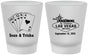 Custom Wedding Frosted Shot Glasses - Las Vegas | 453