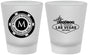 Custom Wedding Frosted Shot Glasses - Las Vegas | 454