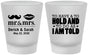 Custom Wedding Frosted Shot Glasses - To Have And To Hold | 491