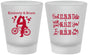 Custom Wedding Frosted Shot Glasses - First Date Will You I Do | 497