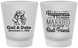 Custom Wedding Frosted Shot Glasses - Best Friend | 499